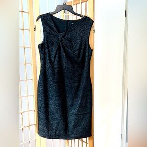Ann Taylor Black Sleeveless Sheath/Dress